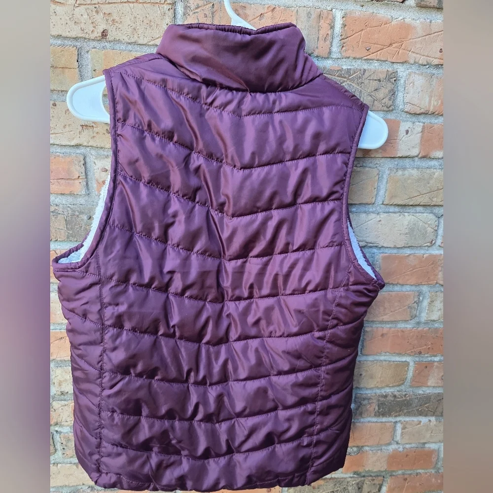 Indigo Deep Purple Quilted Vest - Picture 4 of 12